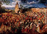 Pieter the Elder Bruegel The Procession to Calvary painting